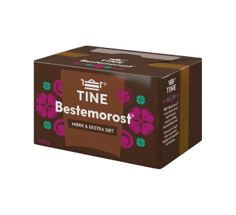 Tine Brunost сир коричневий 30% 500 г Норвегія – фото товару | Сирна Карта