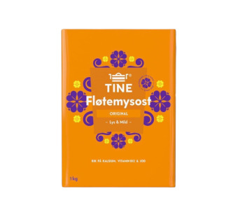 Tine Fløtemysost сыр коричневый 29% 1 кг Норвегия - фото | Сирна Карта