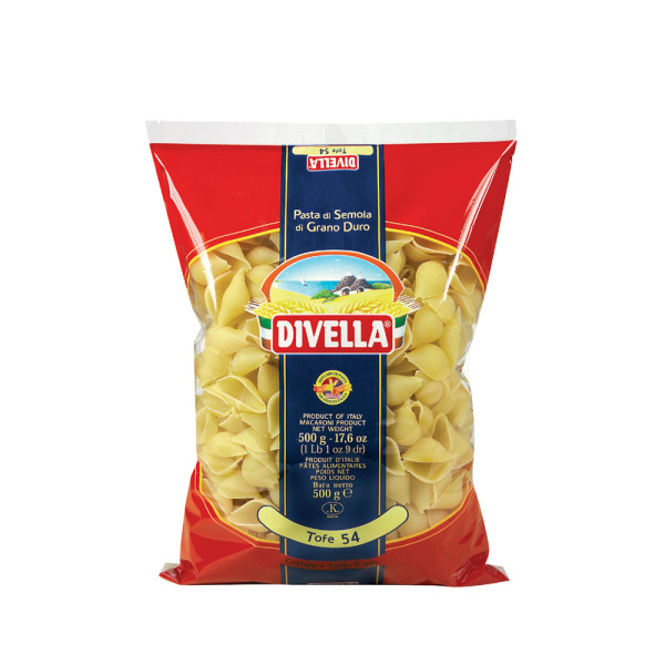 Купити Макарони Tofe 054 Divella Італія фасування 0.5 kg — преміальні Паста · Макарони від Cheese Map™ Україна