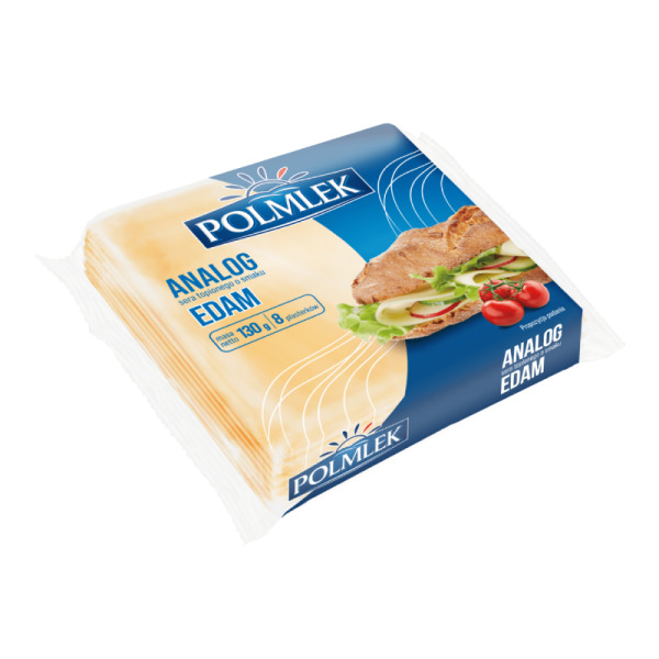 Купити Тост аналог Едам Polmlek фасування 0.13 kg — преміальні Сири · Польща від Cheese Map™ Україна