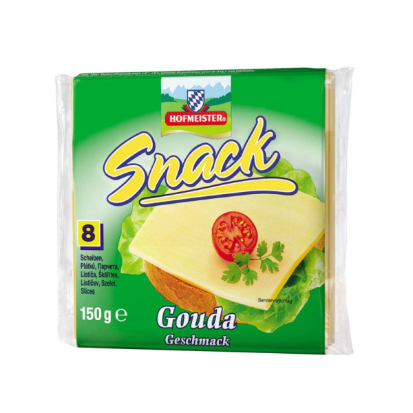 Купити Тост аналог Гауда Snack Gouda Hofmeister 50% фасування 0.15 kg — преміальні Німецькі · Сири від Cheese Map™ Україна