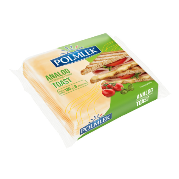 Купити Тост аналог Polmlek фасування 0.13 kg — преміальні Сири · Польща від Cheese Map™ Україна
