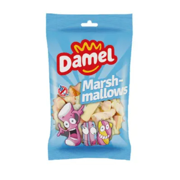 Купити Цукерки без глютену Маршмеллоу Smooth Damel Іспанія фасування 0.17 kg — преміальні Шоколад · Цукерки від Cheese Map™ Україна