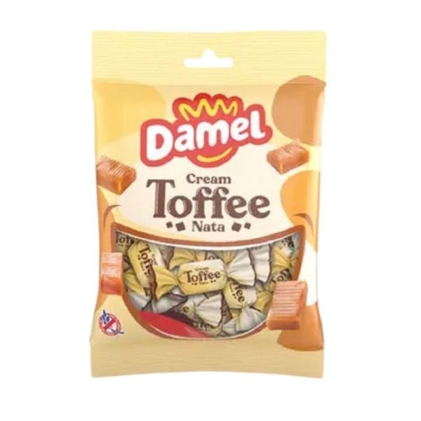 Купити Цукерки без глютену Тоффі Toffee cream nata Damel Іспанія фасування 0.12 kg — преміальні Шоколад · Цукерки від Cheese Map™ Україна