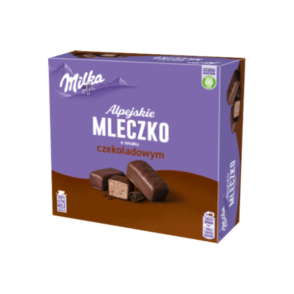 Купити Цукерки пташине молоко з смаком шоколаду Chocolate Milka Польща фасування 0.33 kg — преміальні Шоколад · Цукерки від Cheese Map™ Україна