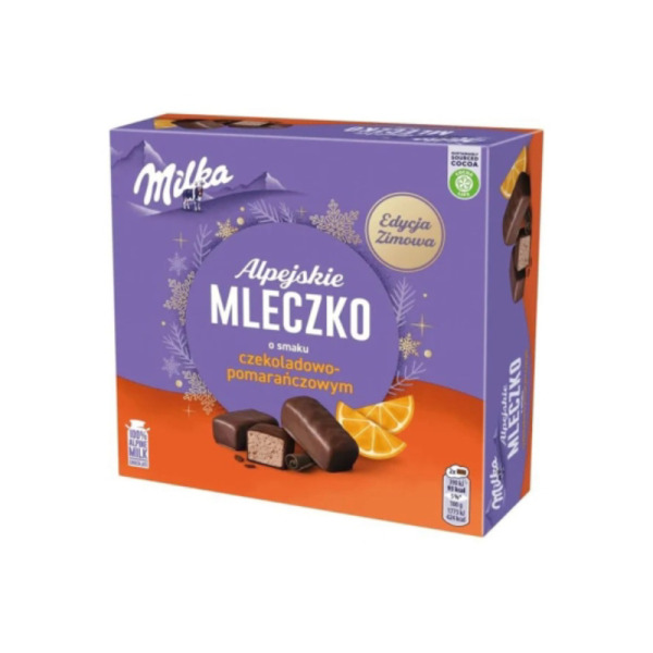 Купити Цукерки пташине молоко з смаком шоколаду та апельсину Milka Польща фасування 0.33 kg — преміальні Шоколад · Цукерки від Cheese Map™ Україна