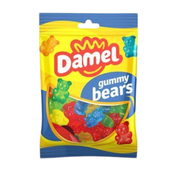 Купити Цукерки желейні без глютену Gummy Bears Damel Іспанія фасування 0.08 kg — преміальні Шоколад · Цукерки від Cheese Map™ Україна