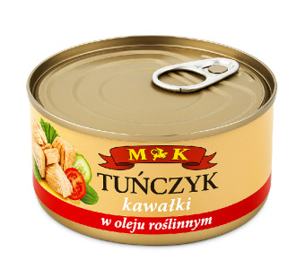 Тунец M&K в растительном масле – премиальные кусочки для гурманов и ресторанов! Идеален для салатов, паст и сендвичей! - фото | Сирна Карта