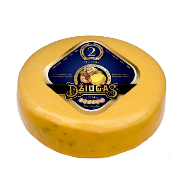 Купити Сир твердий Джюгас Dziugas Young 40% — преміальні Dziugas · Витримані від Cheese Map™ Україна