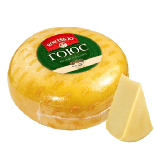 Купить Сыр твердый Гоюс Gojus Rokiskio 40% — премиальные Балтийские · Сыры от Cheese Map™ Украина