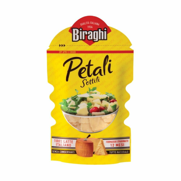 Купить Сыр твердый стружка Gran Biraghi Petali фасовка 0.08 kg — премиальные Итальянские · Сыры от Cheese Map™ Украина