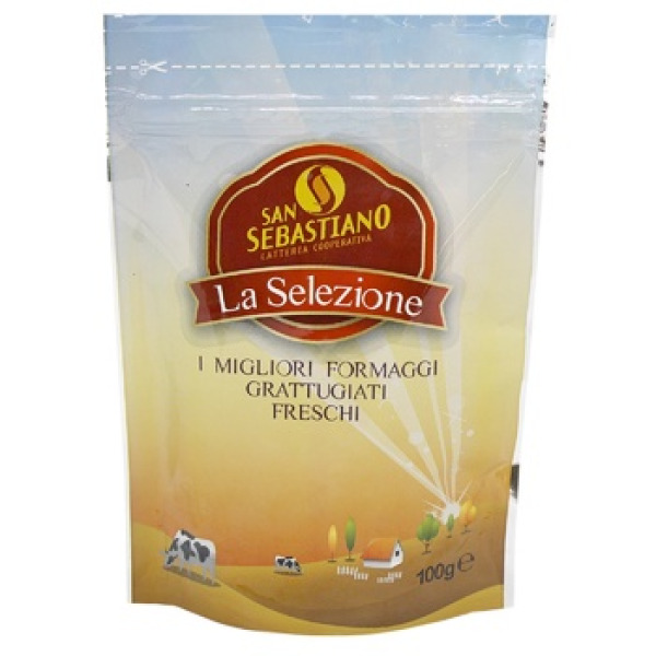 Купить Сыр твердый тертый mix S.Sebastiano фасовка 0.1 kg — премиальные Итальянские · Сыры от Cheese Map™ Украина
