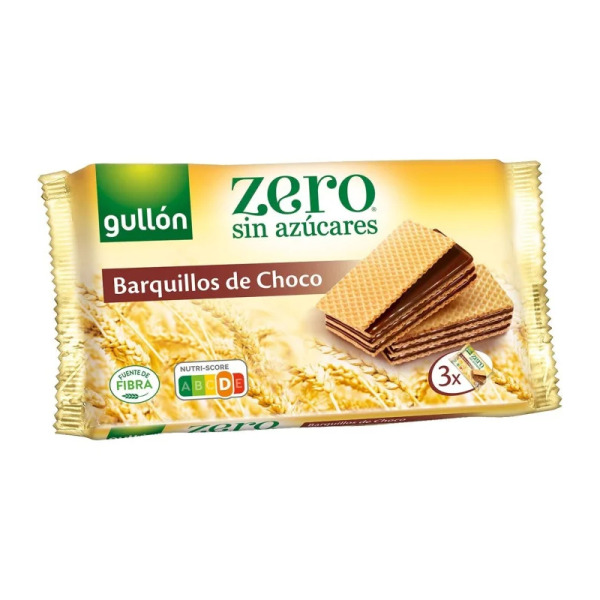 Купити Вафлі без цукру з шоколадом Diet Nature Gullon Іспанія фасування 0.18 kg — преміальні Печиво · Вафлі від Cheese Map™ Україна