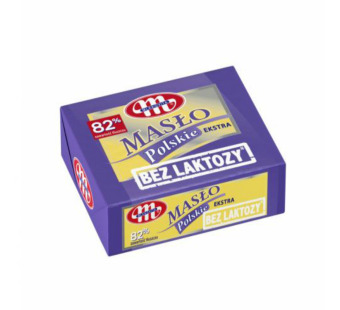 Вершкове масло без лактози 82% "Mlekovita" 0.2 кг – преміум-якість із Польщі для ресторанів, гурманів та ЗОЖ-аудиторії — фото | Сирна Карта