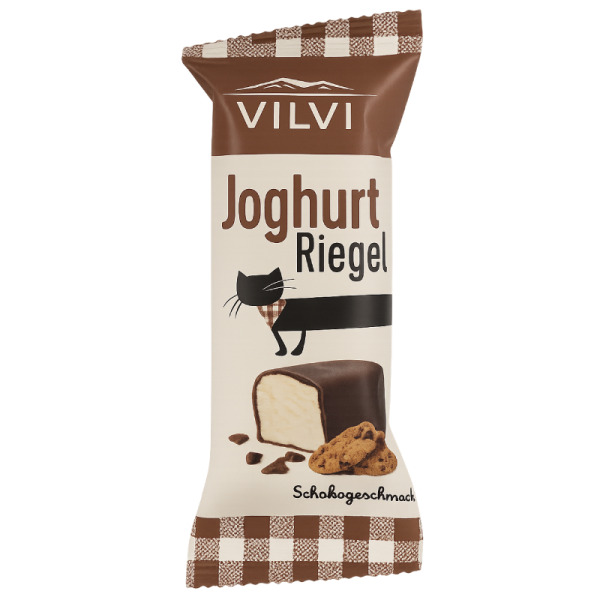 Купить Vilvi Joghurt Riegel 29% — глазированный йогуртовый сыр с печеньем в шоколаде  Искушение вкуса в формате премиального снека! — премиальные Йогурты · Кремовые Cheese Map™ Украина
