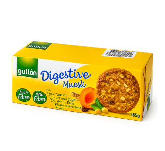 Вівсяне печиво "Digestive Muesli Gullón" - натуральна енергія з Іспанії!  Висока якість, відмінний смак, оптимальна ціна! - фото | Сирна Карта