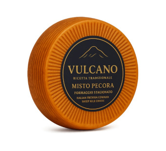 Vulcano Misto Pecora — Сир витриманий мікс молока | Італія | 1 кг – фото товару | Сирна Карта