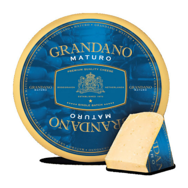Купить Сыр выдержанный Grandano – изысканное сочетание Гауды и Пармиджано ✨ — премиальные Голландские · Сыры от Cheese Map™ Украина