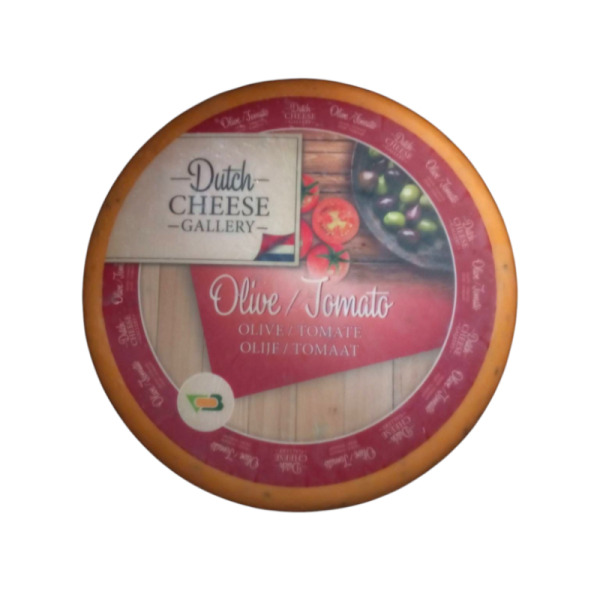 Купити Сир з оливками та томатами Olive & Tomato Dutch Cheese Gallery 50% — преміальні Голландські · Сири від Cheese Map™ Україна