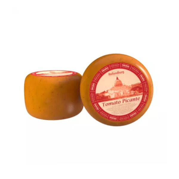 Купити Сир з травами та томатами Tomato Picante Hollandburg 50% — преміальні Hollandburg · Преміум від Cheese Map™ Україна