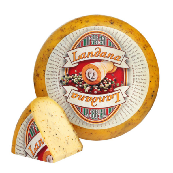 Купити Сир з трьома видами перцю Pepper Trio Landana 50% — преміальні Landana · Преміум від Cheese Map™ Україна