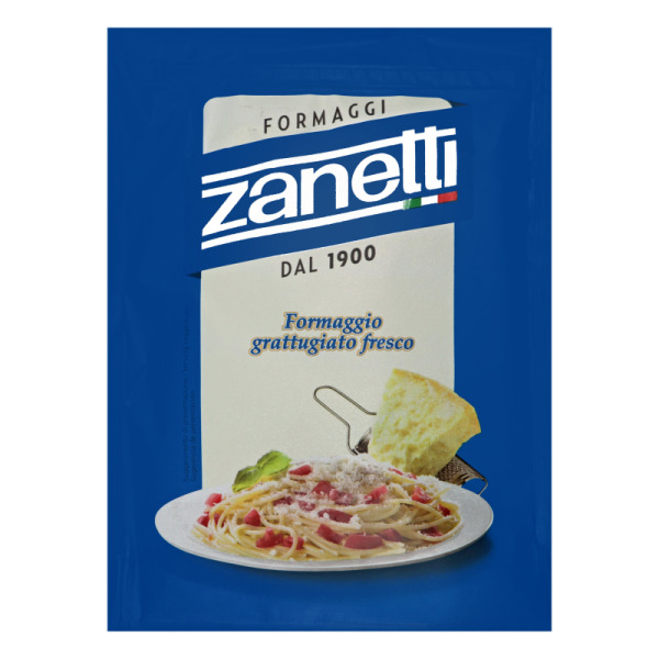 Купить Сыр твердый тертый mix Zanetti фасовка 1 kg — премиальные Итальянские · Сыры от Cheese Map™ Украина