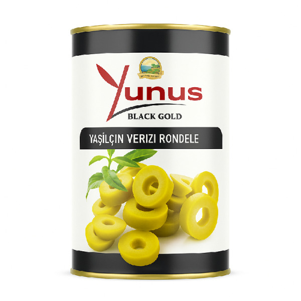 Купити Зелені оливки різані Yunus - преміум-інгредієнт середземноморської кухні!  Ідеальний смак, елітна якість, універсальне застосування. — преміальні Оливки · Маслини від Cheese Map™ Україна