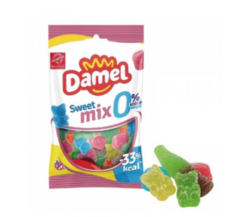 Желейные конфеты без сахара "Sweet mix Damel" Испания фасовка 0.09 kg - фото | Сирна Карта