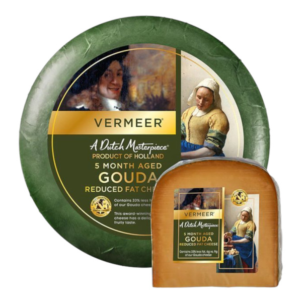 Купити Сыр зрелый Вермейер Vermeer A Dutch Masterpiece 10 кг – голландская гауда премиум-класса с изысканным фруктовым вкусом!  Идеален для ресторанов, HoReCa и сырных гурманов. — преміальні Голландські · Сири від Cheese Map™ Україна
