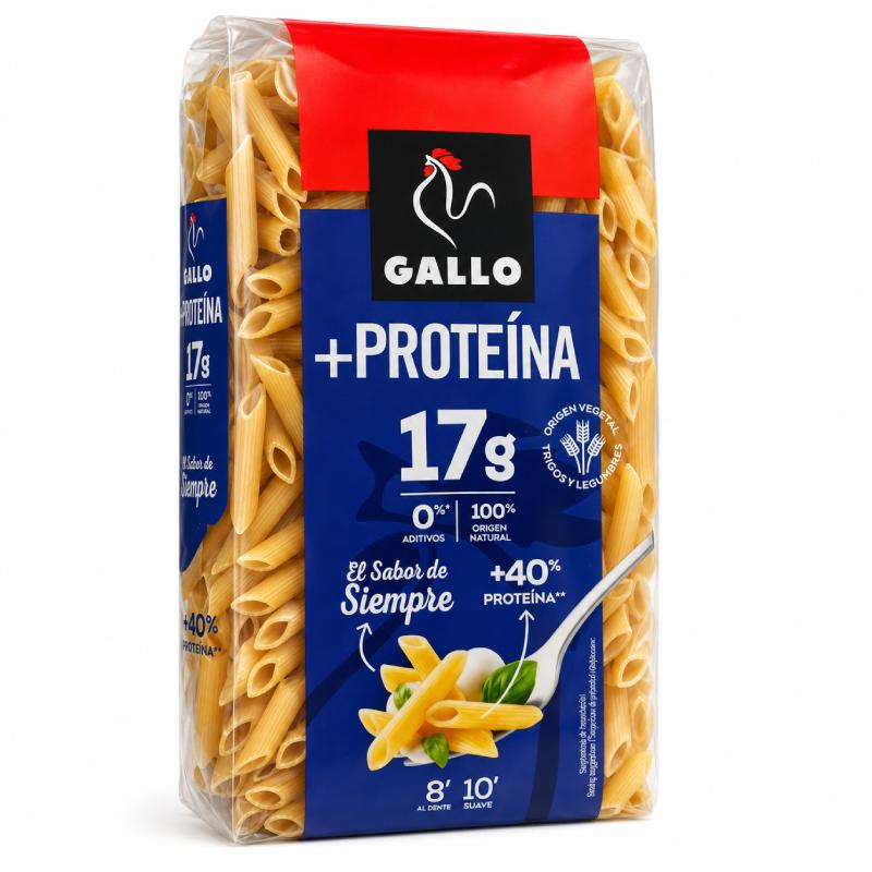Gallo Proteína Penne макарони протеїнові 400 г Іспанія - фото | Сирна Карта