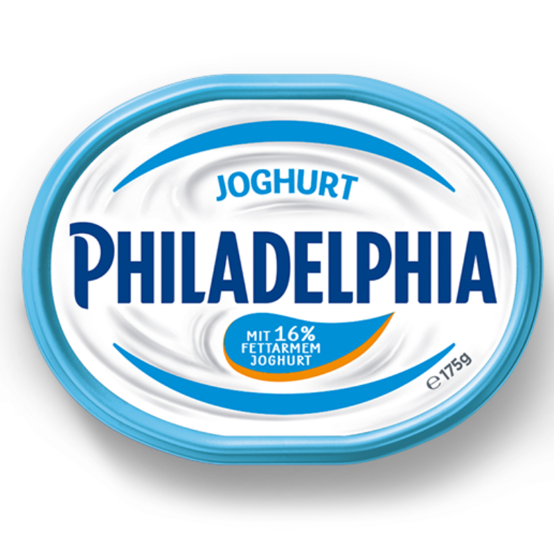 Philadelphia сир вершковий з йогуртом 16% 175 г Німеччина - фото | Сирна Карта