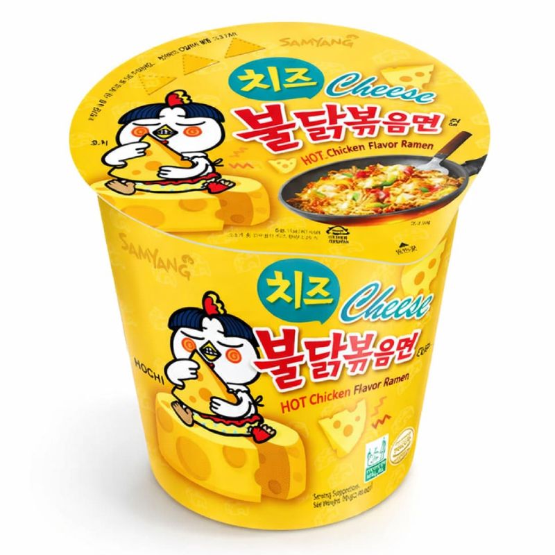 Samyang Buldak Cheese сирний рамен 70 г - фото | Сирна Карта