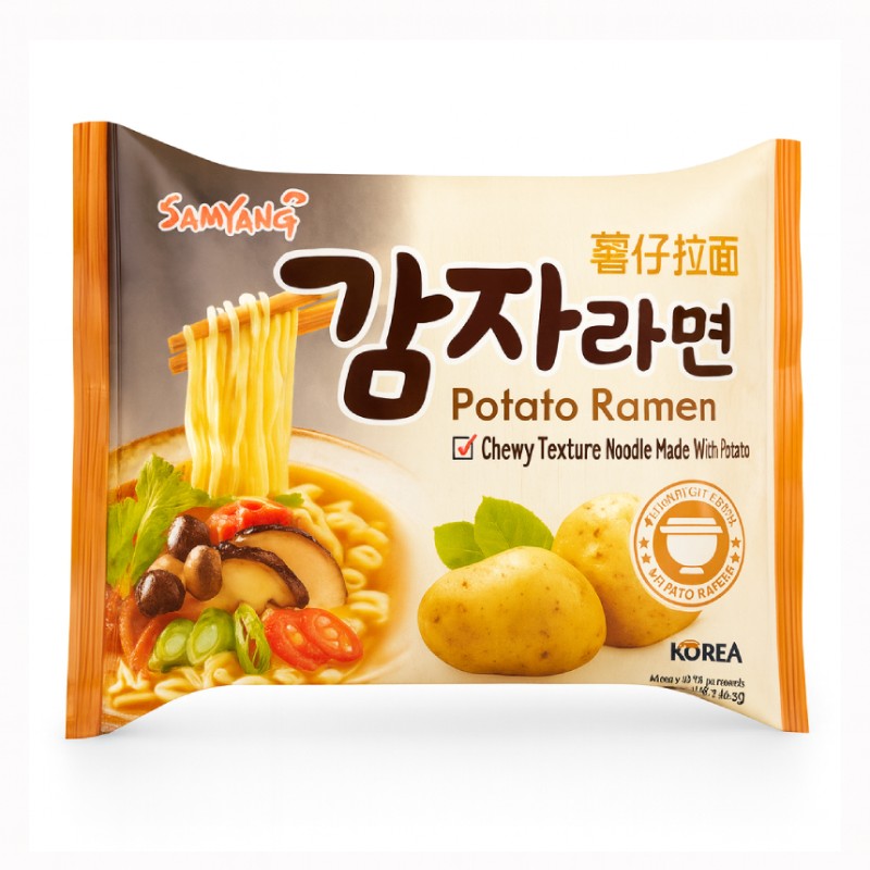 Samyang Potato рамен 120 г - фото | Сирна Карта