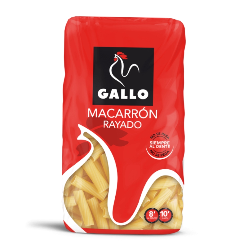 Gallo Macarrón Rayado ригатоні 450 г - фото | Сирна Карта