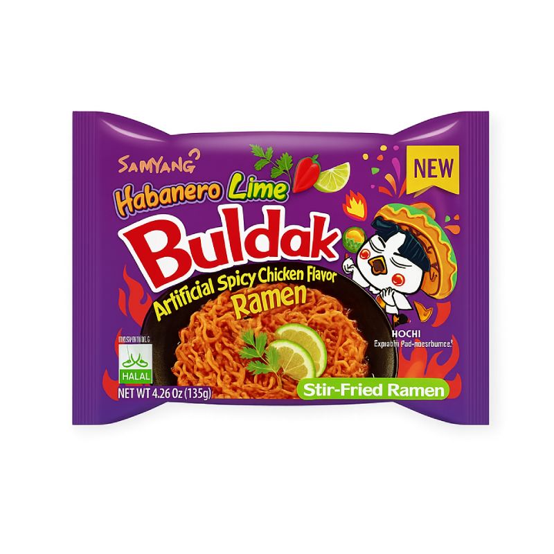 Samyang Buldak Lime Habanero рамен 140 г - фото | Сирна Карта