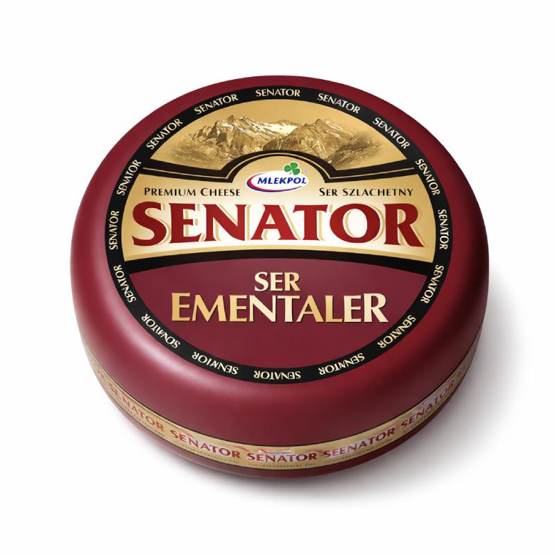 Mlekpol Emmentaler сир твердий Польща - фото | Сирна Карта