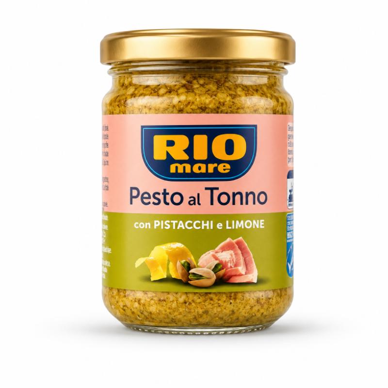 Rio Mare Pistacchio e Limone песто з тунця 130 г Італія – фото товару | Сирна Карта
