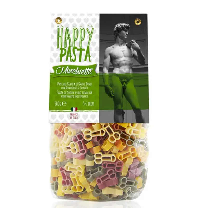 Dalla Costa Happy Sex Pasta паста з томатом та шпинатом 500 г - фото | Сирна Карта