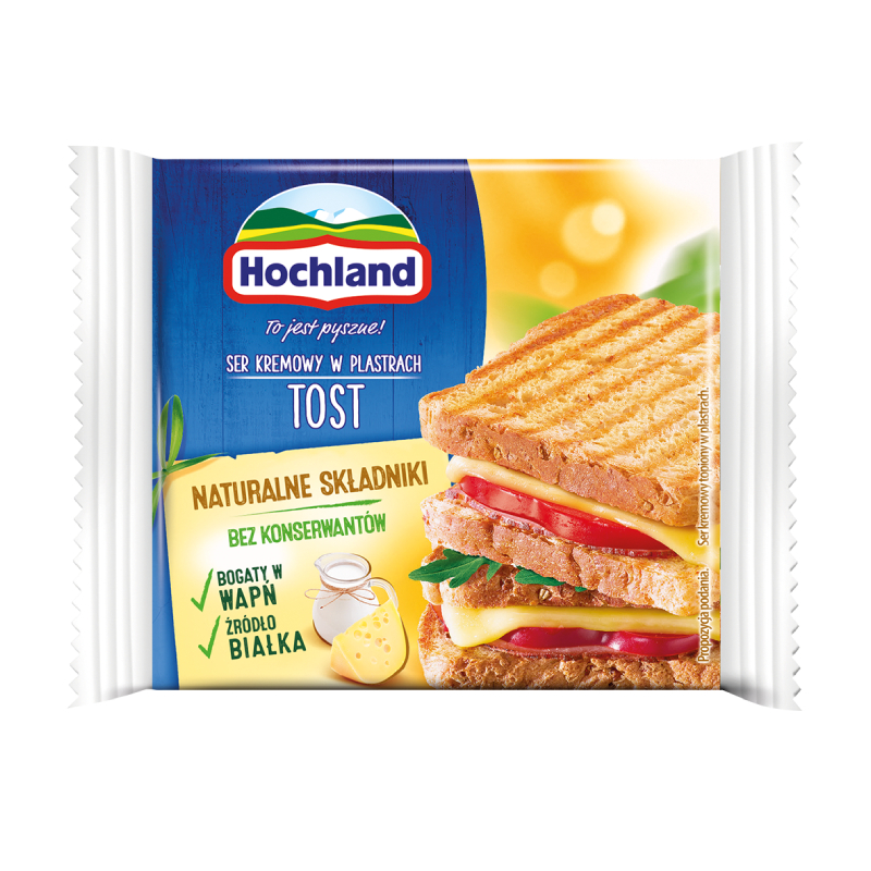 Hochland тостовий сир 130 г Польща - фото | Сирна Карта