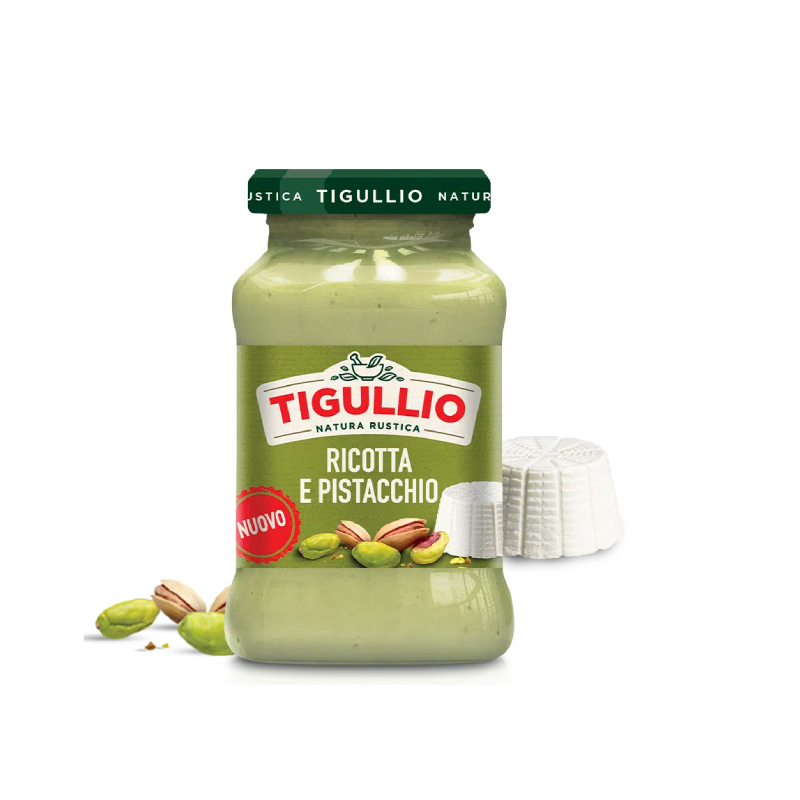 Tigiullo Ricotta e Pistacchio соус песто 185 г Італія – фото товару | Сирна Карта