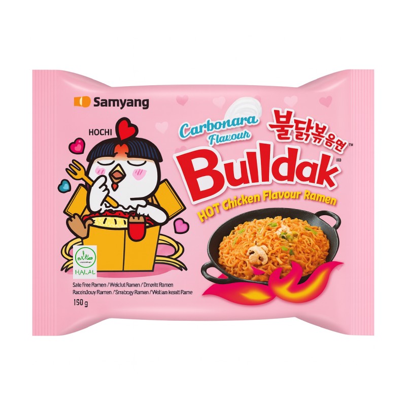 Samyang Buldak Carbonara рамен 130 г - фото | Сирна Карта