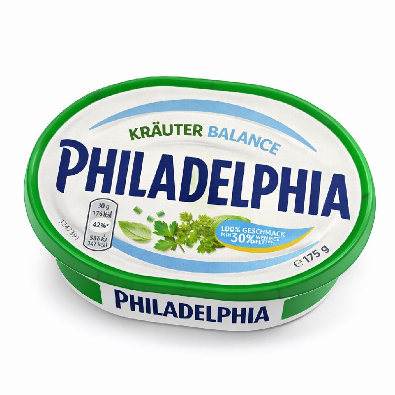 Philadelphia Kräuter Balance сир вершковий 13% 175 г Німеччина – фото товару | Сирна Карта