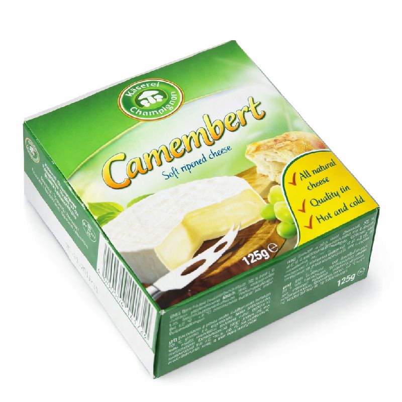 Käserei Champignon Camembert м’який сир 50% з білою пліснявою 125 г Німеччина – фото товару | Сирна Карта