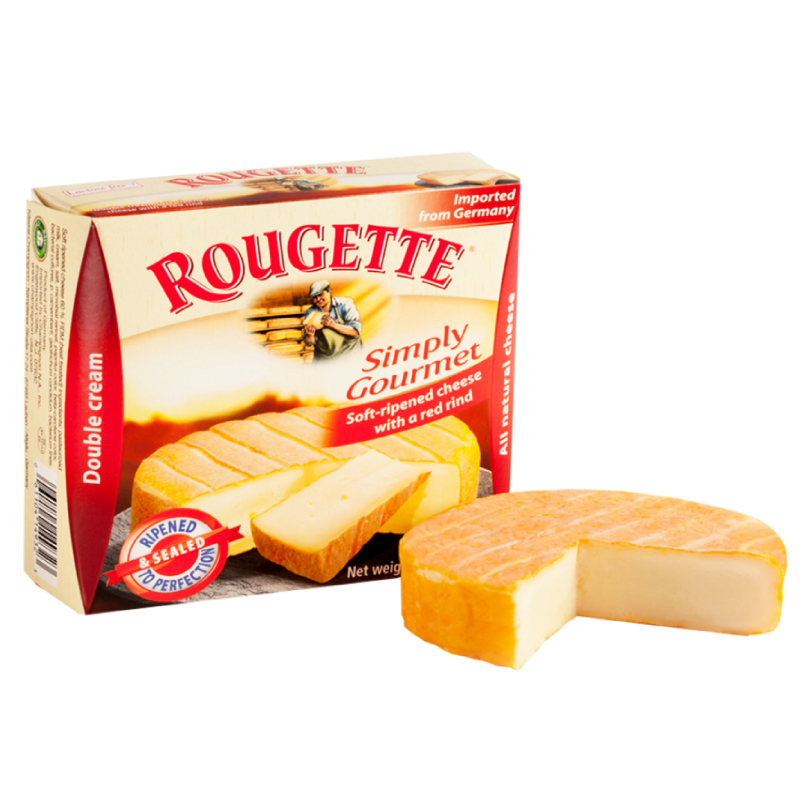 Сир із пліснявою Ружет "Rougette Simply Gourmet" – м'якість та насичений смак у кожній текстурі! - фото | Сирна Карта