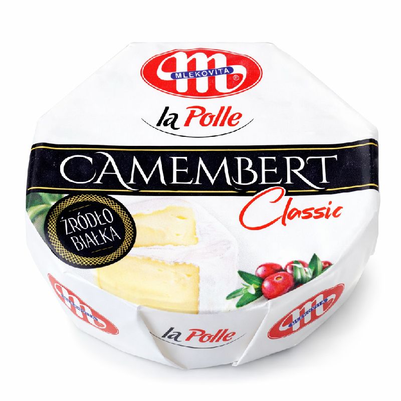 Mlekovita LaPolle Camembert 51% — мʼякий сир | Польща | 120 г - фото | Сирна Карта
