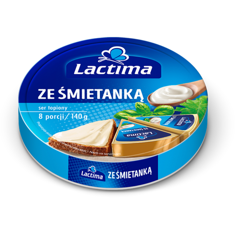 Lactima вершковий сир плавлений 120 г Польща - фото | Сирна Карта
