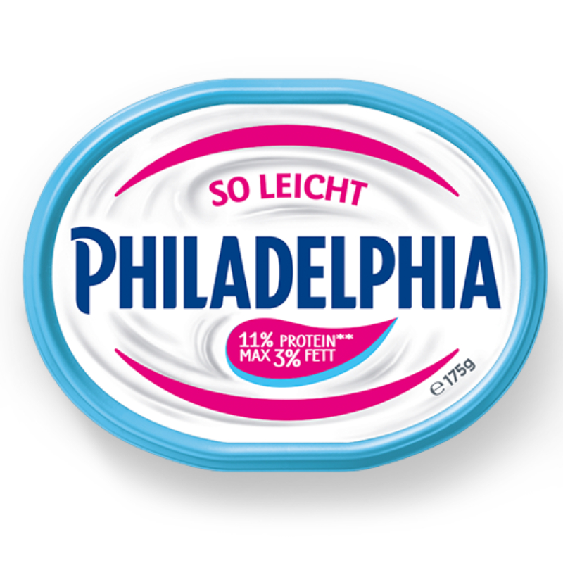 Philadelphia Light сир вершковий 3% 175 г Німеччина - фото | Сирна Карта