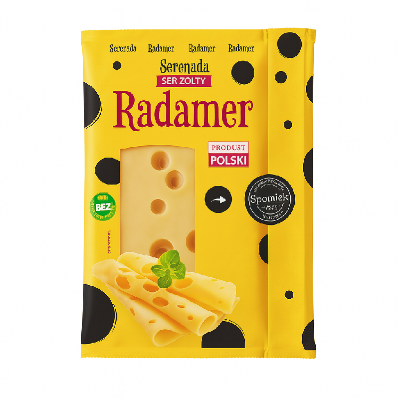 Serenada Radamer сир нарізка 45% 135 г Польща - фото | Сирна Карта