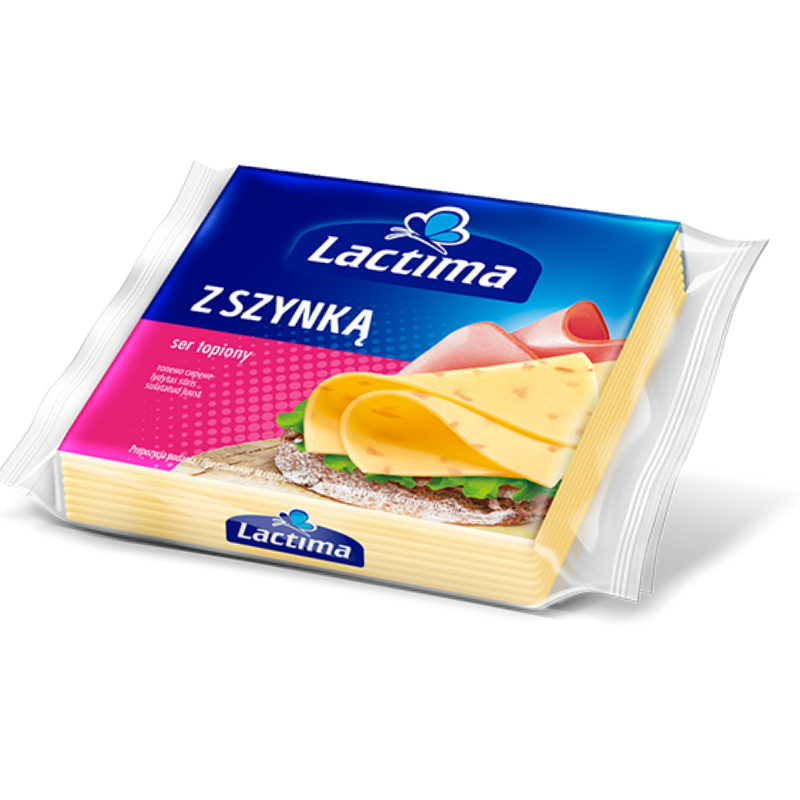 Lactima тостовий сир з шинкою 130 г Польща - фото | Сирна Карта