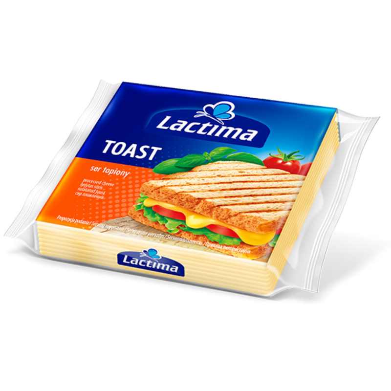 Lactima Toast сир тостовий 130 г Польща - фото | Сирна Карта
